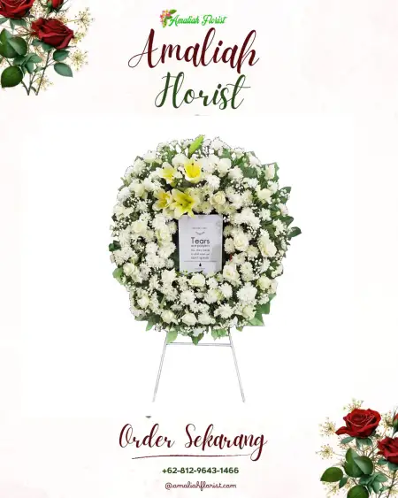 Krans Bunga Duka Singkawang Utara